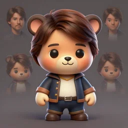 cute little anthropomorphic tom cruise cute and adorable, pretty, beautiful, dnd character art portrait, matte fantasy painting, deviantart artstation, by jason felix by steve argyle by tyler jacobson by peter mohrbacher, cinema