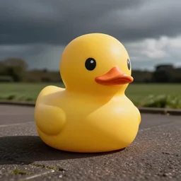 Boris Johnson as a rubber duck