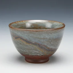 japanese handmade tea cup, dripping glaze, glazed clay, artistic, exquisite, zen,