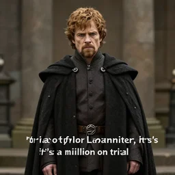 “ trial of tyrion lannister, but it's a minion on trial ”