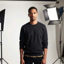photo still of danny pudi, 8 k, studio lighting bright ambient lighting key light, 8 5 mm f 1. 8