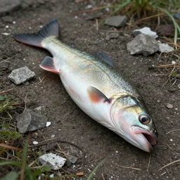 a photo showing a destroyed tench