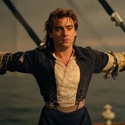 cinematic still of rowan atkinson in titanic ( 1 9 9 7 )