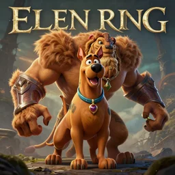 an ultra detailed 3 d render of shaggy from scooby doo as an elden ring boss, epic anime fantasy, 8 k, in the style of a fantasy metal album cover and magic the gathering, volumetric lighting, smooth, highly detailed, digital illustration, octane render, art by albert bierstadt and greg rutkowsi, artstation