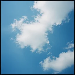 equirectangular photograph of sky