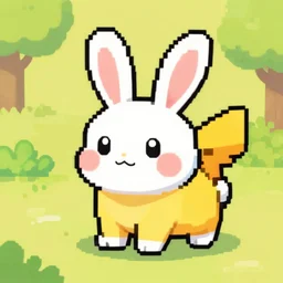 Pokemon gen 3 rabbit pixel art