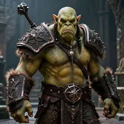 a film still of a warcraft orc in harry potter