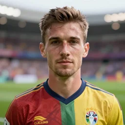 incredibly realistic, too detailed portrait of a caricature of the infamous euro soccer player, centered portrait, octane render, bump mapping, global illumination, unreal engine 5, 8 k, bokeh, d & d digital art, mark ryden, rob gonsalves