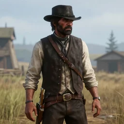 Film still of Mirage, from Red Dead Redemption 2 (2018 video game)