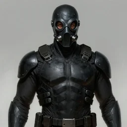 concept art by greg rutkowski, male superhero that uses a black kevlar tactical gear and a plague doctor mask, highly detailed portrait, digital painting, artstation, concept art, smooth, sharp foccus ilustration, artstation hq