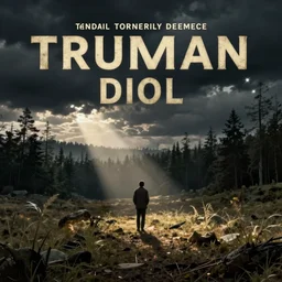 midjourney art style Truman show