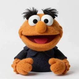 erin hannon as a muppet. highly detailed felt. hyper real photo. 4 k.