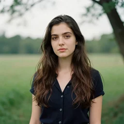 a portrait of a character in a scenic environment by Olivia Arthur