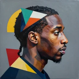 Pop Smoke profile picture by Sachin Teng, asymmetrical, Organic Painting , Matte Painting,  geometric shapes, hard edges, graffiti, street art:2 by Sachin Teng:4