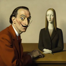 memento mori, vanitas vanitatum omnia vanitas, by salvador dali and rene magritte