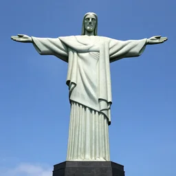 gigantic statue of honey boo boo as christ the redeemer, rio digennaro, hyperreal