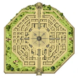 dungeon map by dysonlogos, dungeon map by gary gygax,