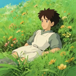 daydream amongst the flowers for a couple of hours, jack and the beanstalk 1 9 7 4, ghibli