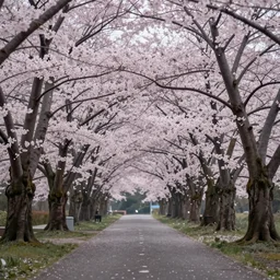 sakura trees magical forest, fluent composition, concept art, ambient light, 4 k, intricate details, highly professionally detailed, cgsociety, highly detailed -