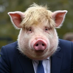 boris johnson as manbearpig