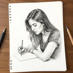 a woman, rossdraws