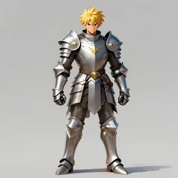 man in armour, style of wakfu
