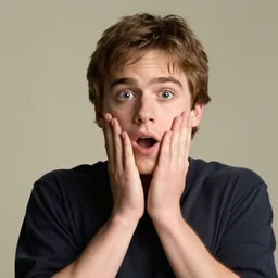 macaulay culkin looking surprised