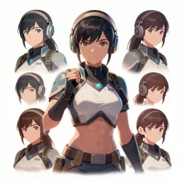New  Apex Legends anime characters digital illustration portrait design by Ross Tran, artgerm detailed, soft lighting