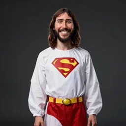 jesus as a superhero