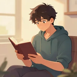 niko oneshot reading a book, digital art #OneshotGame