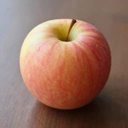 a high res photo of an apple on a table
