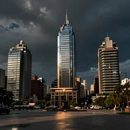 Buenos Aires in the style of blade runner