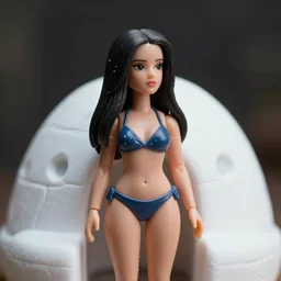 closeup profile portrait of tin toy lana del rey eskimo igloo bikini, depth of field, zeiss lens, detailed, symmetrical, centered, fashion photoshoot, by nicoletta ceccoli, mark ryden, lostfish, breathtaking, 8 k resolution, extremely detailed, beautiful, establishing shot, artistic, hyperrealistic, octane render