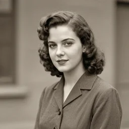 photo of a young woman taken in 1934