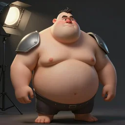 portrait of the real life Big Chungus, expressive pose, futuristic, highly detailed, digital painting, artstation, concept art, smooth, sharp focus, dramatic light, studio light, by Artemisia Gentileschi