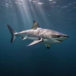 a land shark, hyper realistic photography