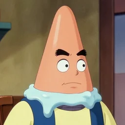 melting conehead mr. t band, detailed facial expressions, 1 9 8 0 s aesthetic