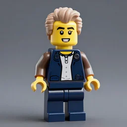highly detailed 3 d render of danny devito as a lego figure