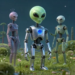👽 🤖, digital art,trending on artstation surreal