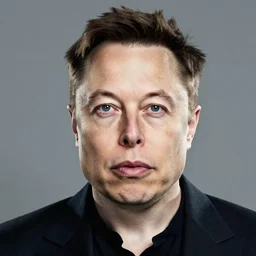 portrait of elon musk by kehinde wiley