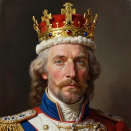 Portrait of the King of the america wearing his crown, the king of united states of america, a ant wearing his crown, digital painting, artstation, concept art, Craig Mullins , Breathtaking, 8k resolution, extremely detailed, beautiful, establishing shot, artistic, hyperrealistic, octane render, cinematic lighting, dramatic lighting, masterpiece, light brazen, extremely detailed and beautiful face