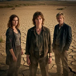 drought of intelligence, jana schirmer, johannes voss, 8 k resolution, dramatic lighting, cinematic, detailed