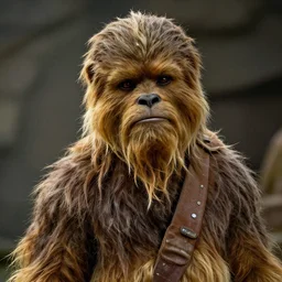 a Wookie without any hair
