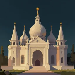 illustration of 🕌 by mandy jurgens, trending on artstation