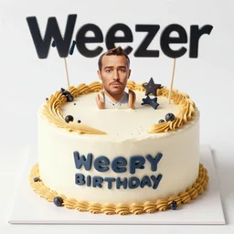 weezer themed birthday