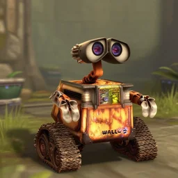 WALL-E in world of warcraft screenshot