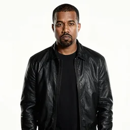 Portrait of Kanye West as James Bond in Fallout New Vegas, splash art, movie still, cinematic lighting, dramatic, octane render, long lens, shallow depth of field, bokeh, anamorphic lens flare, 8k, hyper detailed, 35mm film grain