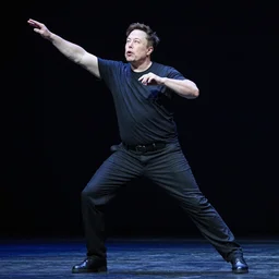 elon musk conducting opera, cinematic shot, dynamic pose, extremely detailed