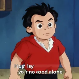 harry, you're no good alone