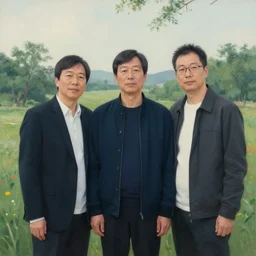 a portrait of a character in a scenic environment by hsiao - ron cheng, chie yoshii, yoro sean